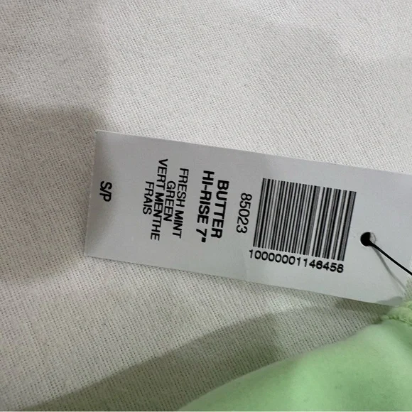 TNA Butter 7” Shorts Fresh Mint Green - Picture 3 of 3